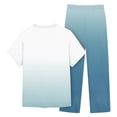 thumbnail image 5 of HAJWOH White Scrubs Sets for Men Stretchy Nursing Uniform Short Sleeve V-Neck Scrub & Jogger Pant Solid Color Scrub Suit with Multi Pockets White L, 5 of 5