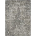 thumbnail image 5 of HomeRoots 577563 9 x 12 ft. Geometric Washable Indoor & Outdoor Rectangle Area Rug, Gray, Beige & Black, 5 of 5
