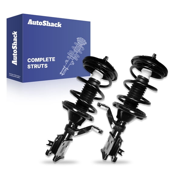 AutoShack Front Complete Strut & Coil Spring | Replacement for 2001-2003 Acura EL 2001-2005 Honda Civic | 2-PC