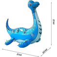 thumbnail image 2 of Otro jardín decorativo gigante dinosaurio plesiosaurio globo para decoraciones de fiesta de cumpleaños, lindos globos de papel de dinosaurio independientes, bola inflable de animales, 2 of 5