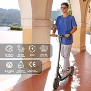 Electric Scooters for Adults, Foldable Side Light 8.5 Tire 550W 19 MPH, Long-Range Portable E Scooter