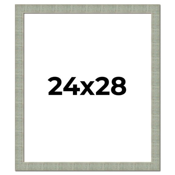 24x28 Frame Green Desert Pear Solid Wood Picture Frame | 1.625 Inch Moulding Width | Interior Frame