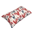 thumbnail image 3 of Kll Roosters Pillow Covers Envelope Closure,Super Soft And Cozy Fuzzy Fleece Pillow Case Cover 14"X20", 3 of 9
