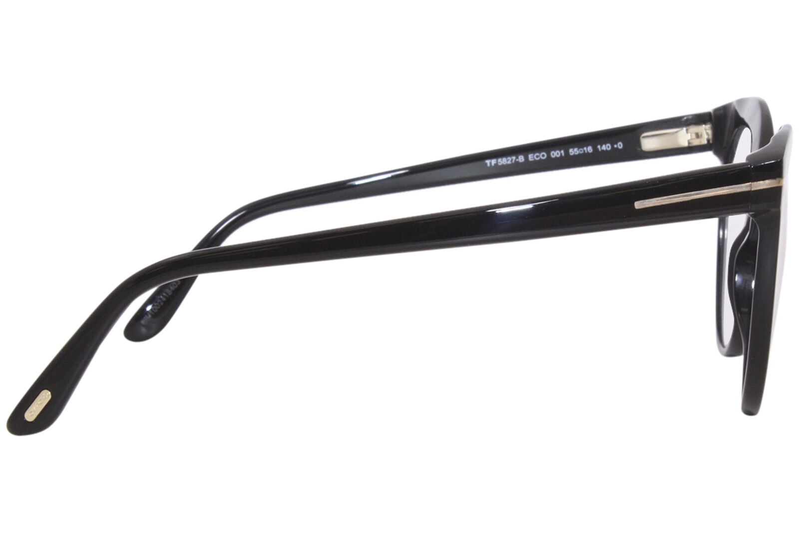 Tom Ford EYEGLASSES TF5827B-052-55 New with case Tom Ford FT5827-B-052-55 Eyeglasses – Violet Luxe Shop main image 3