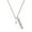 Silver, variant on Delight Jewelry Silvertone Mini Smooth Heart Silvertone Always My Sister Bar Charm Necklace, 23"
