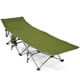 thumbnail image 1 of Costway Cama plegable para acampar, resistente, para exteriores, con bolsillo lateral de almacenamiento, color verde, 1 of 4