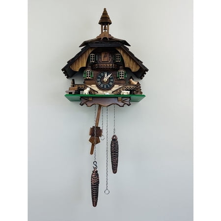 River City Clocks 10 " Quartz Chalet with Girl on Rocking Horse 12 Melodie River City Clocks 10 " Quartz Chalet with Girl on Rocking Horse 12 Melodie 148 e 7 f 47 b 624 47