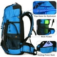 thumbnail image 3 of 60L Travel Hiking Camping Backpack with Rain Cover,Backpack Water Resistant,Climbing Backpack for Men Women, 3 of 13