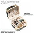 thumbnail image 2 of Woodpecker Travel Portable Decorative Box - Square Jewelry Storage and Organizer Box for Rings, Earrings, Necklaces, and Bracelets - Suitable for Girls and Women - Necklace Organizer Box, 2 of 6