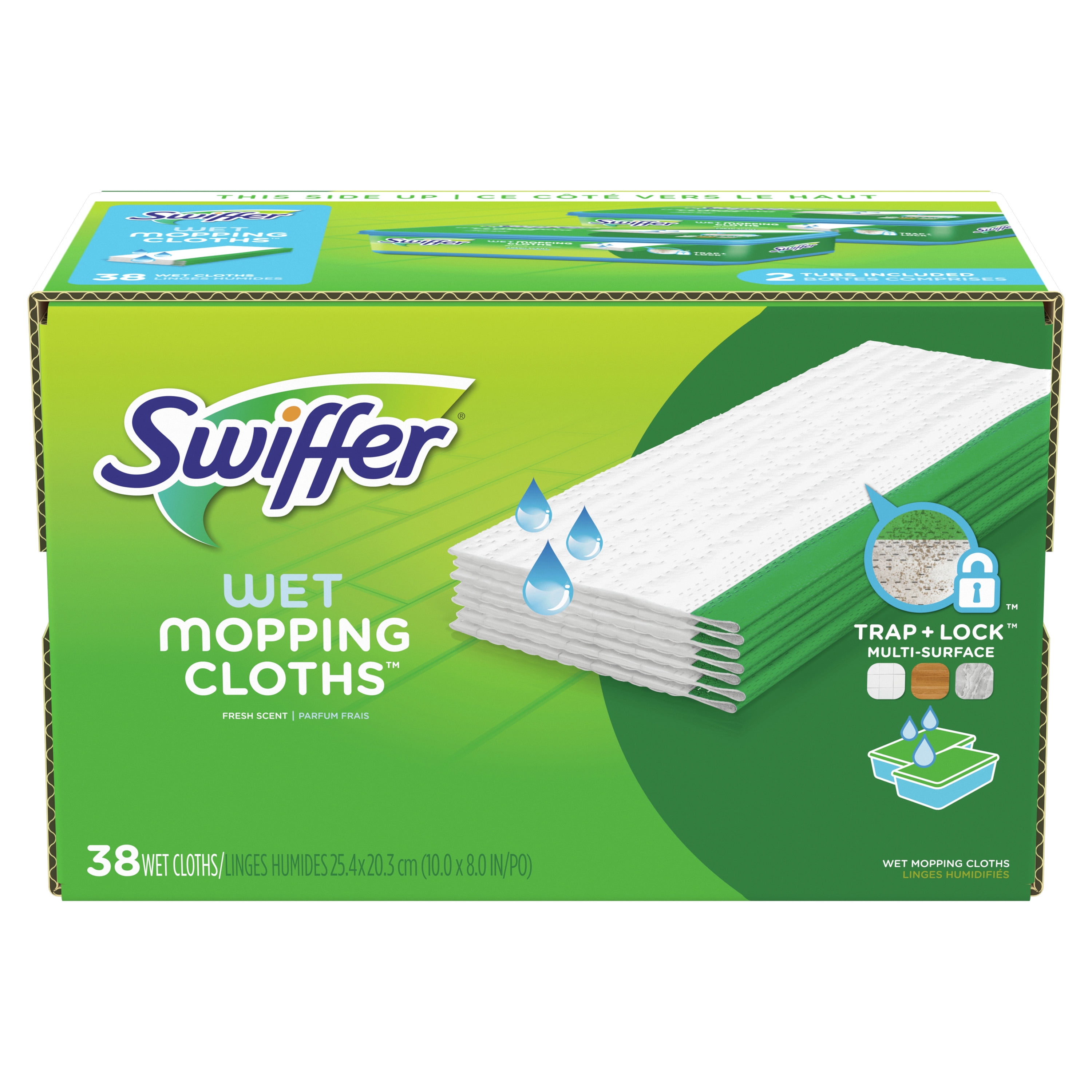 Swiffer Sweeper Wet Pad Refills, Open Window Fresh, 38 ct