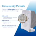 thumbnail image 3 of Ventilador de Escritorio Treva 5" USB y a Pilas 2 Velocidades Blanco, 3 of 7