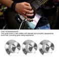thumbnail image 4 of Perilla De Control De Volumen De Guitarra ANGGREK Fina Perilla Plateada 3 Piezas, 4 of 8