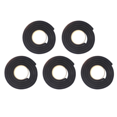 

5pcs EVA Single Sided Sponge Tape Adhesive Glue Strip Crash-proof Sealing Tape