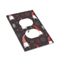 thumbnail image 3 of Kll Cute Christmas Gnomes Wall Plate,Gloss Finish,Standard Size 1 - 5" X 3", Polycarbonate Thermoplastic,Electric Receptacle Plug Covers, 3 of 8