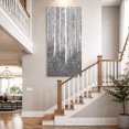 thumbnail image 4 of Canvas Wall Art, Grey Oil Painting Framed Canvas Prints for Bedroom Dining Room, Contemporary Abstract Art Oversized Gallery Wrapped Wall Decor for Home Office, Gifts, 20"x40" Ship Next Day, 4 of 9