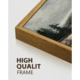 thumbnail image 2 of Drsoum Vintage Countryside Road Canvas Wall Art Farmhouse Retro Artwork Wall Prints Bathroom Office Decor 10x10in Natural Framed, 2 of 6