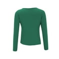 thumbnail image 4 of Womens T Shirts Womens V Neck Ruched Tops Wrap Shirts Summer Casual Fitted T Shirts 2026 Tops for Women, 4 of 6