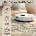 thumbnail image 6 of Design&I 8'x10' Ultra Soft Area Rug, Extra Vintage Large Distressed Lattice Boho Ornate Border Oversized None Fluffy Washable Non Shedding for Bedroom Living Room Under Sectional, 6 of 7