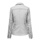 thumbnail image 4 of Pntutb, cárdigan de cuero con cremallera sólida a la moda para mujer, con bolsillo, abrigo corto, chaqueta, liquidación Pntutb Pntutb-351, 4 of 7