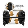 thumbnail image 4 of Haiem German Shepherd Dog Luggage Cover Printed Suitcase Covers for Luggage Elastic Washable Suitcase Protector Fits 18-32 Inch Luggage-X-Large, 4 of 9