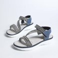 thumbnail image 5 of Lightweight Breathable Platform Sandals with Elastic Straps for Women Casual Fashion Thick Sole Outdoor Comfort, 5 of 9