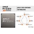 thumbnail image 2 of Procesador AMD Ryzen 5 5600G Quinta Generacion Graficos Radeon Integrados 6 Núcleos 12 Hilos Gaming 100-100000252BOX, 2 of 4