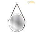 thumbnail image 3 of Meomi Lighting 24" Round LED Bathroom Mirror, Wall Mounted Vanity Mirror Light, ETL Listed, 3 of 4