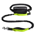 thumbnail image 1 of Hands-free Waist Dog Leash with Removable Zipper Pouch Reflective Strap Double Bungee Double Handles Night Running, 1 of 7