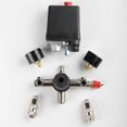 thumbnail image 2 of Pressure regulator with pressure switch for compressor Pressure switch with 2 displays, 2 of 5