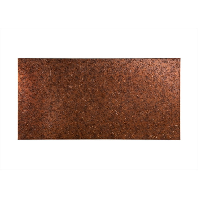 FASÄDE Easy Installation Nettle Moonstone Copper Wall Panel (4' x 8' Panel)