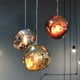 thumbnail image 3 of Ilios Innova | Lámpara Colgante Lava | Estilo Contemporáneo | Altura Ajustable | Metal Cromado y Acrílico Decorativo, 3 of 9