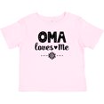 thumbnail image 3 of Inktastic Oma Loves Me Girl Grandchild Girls Baby T-Shirt, 3 of 5