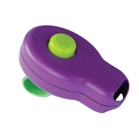 Fysho Pet Supplies, Big Button Dog Cat Training Clicker, Hand-held Clicker with Finger