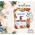 thumbnail image 1 of Darling Souvenir Multicolor Birthday Invitation Card Printable Fill or Write In Blank Invites Party Supplies Pack Of 28 5 x 7 Inches, 1 of 5