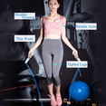 thumbnail image 5 of Cuerda para saltar, cuerda para saltar con conteo digital ajustable para fitness, ejercicio, entrenamiento, boxeo, gimnasio, 5 of 5