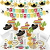 Let's Fiesta - Mexican Fiesta Party Supplies - Banner Decoration Kit - Fundle Bundle