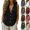 Black, variant on Womens Sleeveless Tops V Neck Loose Fit Soft Textured Vests Button Down Pullover Casual Blouses