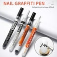 thumbnail image 3 of Fridja Nail Pen Nail Art Paint Pen Acrylic Paint Graffiti Gradient French Light 3ml, 3 of 3