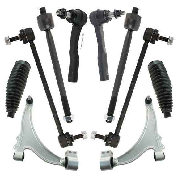 TRQ Front Steering & Suspension Kit Fits 2013-2015 Chevrolet Malibu PSA46822