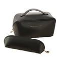 thumbnail image 2 of Bolsas De Maquillaje Bolsa de cosméticos de PU de 2 uds., caja de maquillaje de gran capacidad, portátil para viajes de verano femeninos Ndcxsfigh Cuidado Belleza, 2 of 9