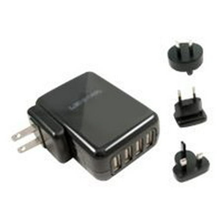 Lenmar ACUSB4 - Power adapter - 2 A - 4 output connectors (USB) - black