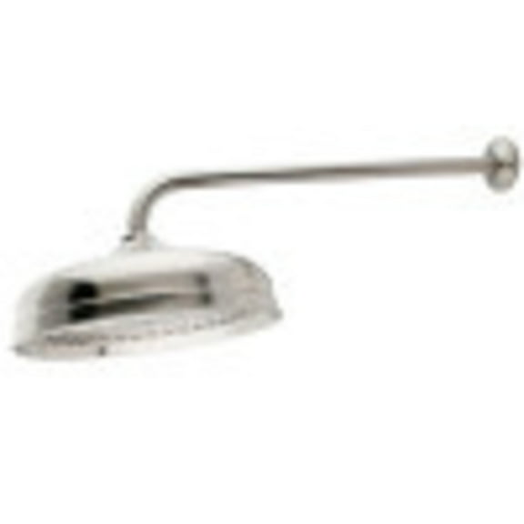 Kingston Brass K225K18 Shower Scape 10 in. Showerhead with 17 in. Shower Arm, Brushed Nickel