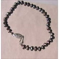 thumbnail image 2 of Chocolate Freshwater Pearl and Sterling Silver 7 inch Bracelet 9916P, 2 of 2