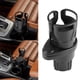 thumbnail image 2 of 2 en 1 portavasos para coche, extensor universal de montaje de copa doble (negro carbón) Ehuebsd Accesorios para autos y motos, 2 of 9