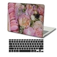thumbnail image 3 of KSK KAISHEK Compatible with MacBook Pro 15 inchs Case 2019 2018 2017 2016 Rel. Model A1707 A1990, Plastic Hard Shell Case Cover + Black Keyboard Cover, Flower 1775, 3 of 5