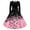 Pink, variant on Iyufng Womens Halloween Gradient Bat Long Sleeve Dresses with Black Sash Bow Flared Midi Dress Vintage Party Costume