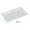White, variant on Rome Rectangular Plate, Black - 14 in. - Pack of 12