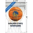 thumbnail image 3 of NBA Golden State Warriors - Drip Ball 20 Wall Poster, 22.375" x 34", 3 of 6