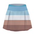 thumbnail image 3 of Gibobby faldas para niña para ejercicio de ocio diario para mujer, falda corta deportiva, pantalones cortos, falda de moda para mujer(Aqua, L), 3 of 5