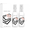 2PCS, variant on Reflective Window Spray For Car, Glass Coating Spray, One Way Mirror Sprays, Privacy Window Tint Film Sprays, For Home And Automotive Windows